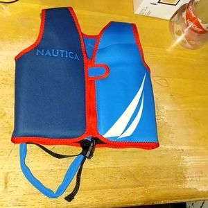 Nautica Swim Vest For Kids Size M/L 33-55 Lbs